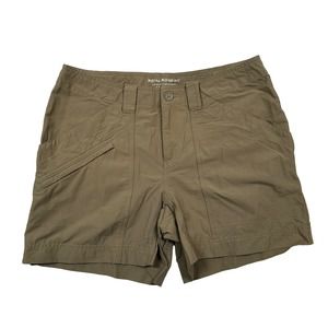 Royal Robbins // Women's Backcountry Pro II Khaki Shorts, Size 8